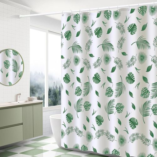 CYFAZA Shower Curtain Liner Waterproof – 180 x 180 PEVA Premium Shower Curtain with 12 Plastic Grommets